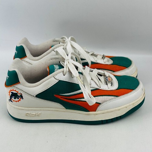 Vintage Mens 6.5 NFL Miami Dolphins RBK 