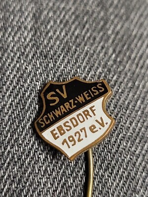 Alte Anstecknadel Fußball SV Schwarz-weiß Ebstorf 1927 e. V. (79)  