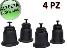 4 PIEDINI PER  SUPPORTO PER CLIMATIZZATORE UNITA' ESTERNA REGOLABILI