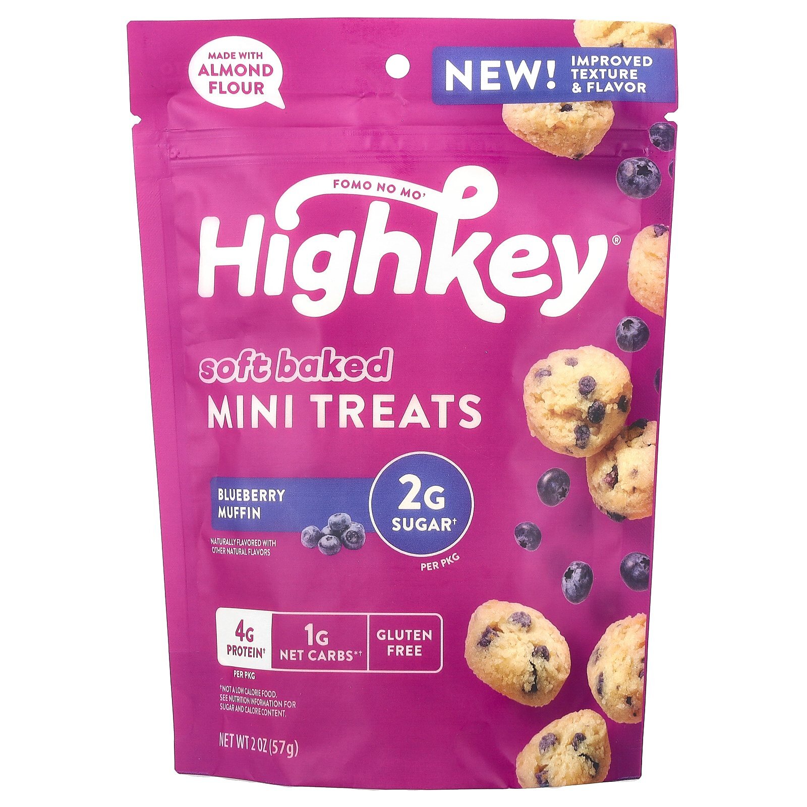 Мягкие запеченные мини-лакомства Черничный маффин 2 унции 57 г 1590₽