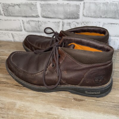 Timberland Eathkeepers Brown Leather Chukka Style Boots Mens  display picture 2