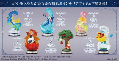 Pokemon Swing Vignette Collection 3 1x Figur OVP Re-Ment Blindbox Zufällig Japan