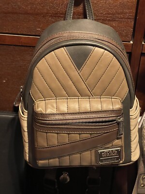 Loungefly Disney Star Wars The Last Jedi Rebel Rey Women’s Backpack and Wallet Loungefly Disney Star Wars The Last Jedi Rebel Rey Zip  main image 3