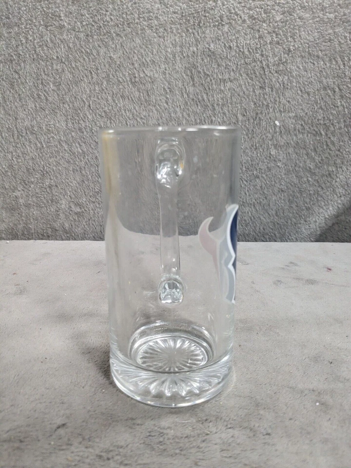 Houston Texans - NFL - Collectible Handled Beer Stein Mug Glass - 5.5" Tall - Image 4 of 4