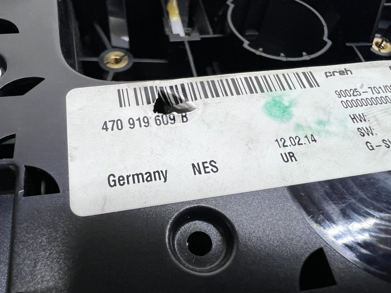 LAMBORGHINI AVENTADOR CENTER CONSOLE MMI SWITCH MULTIMEDIA SYSTEM OEM 470919609B