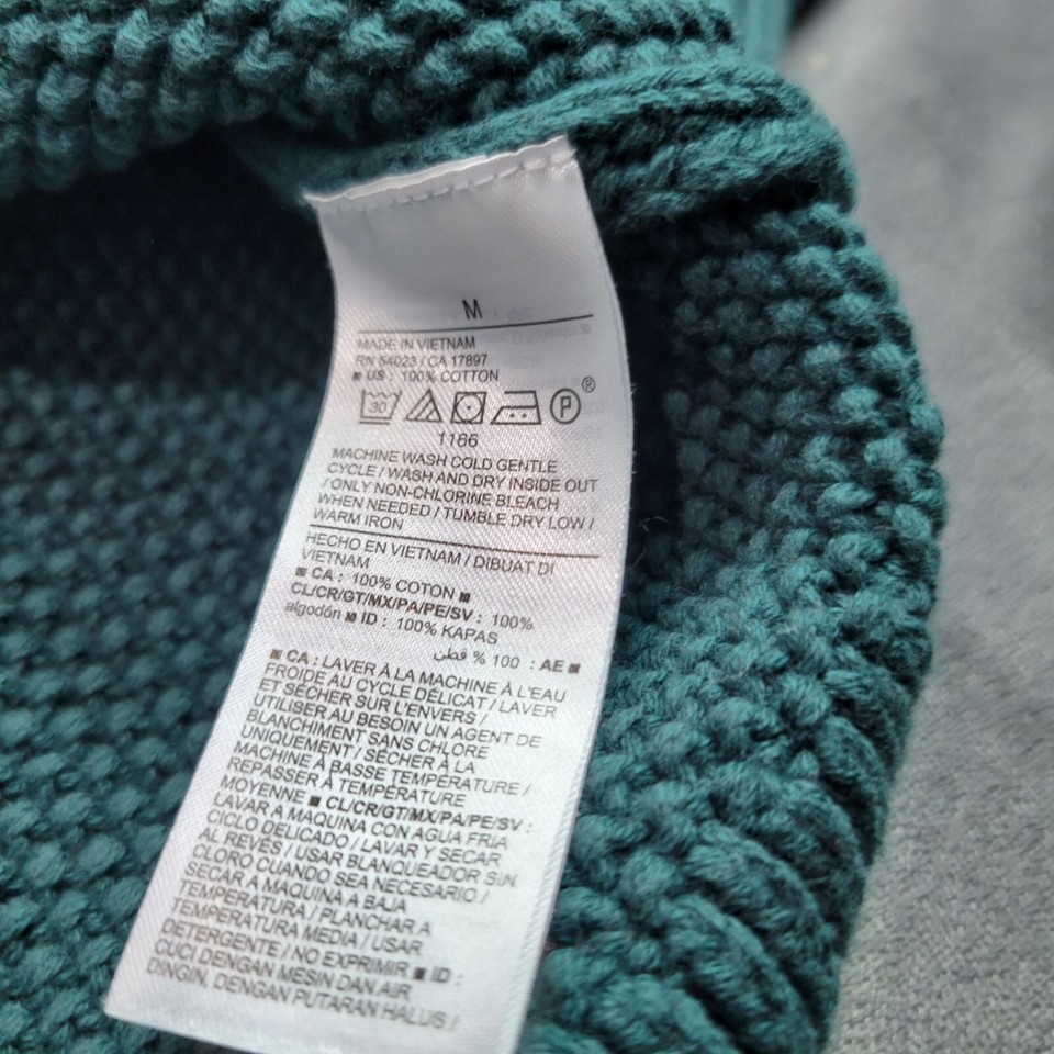 Old Navy Womens Emerald Isle Tunic Length Sweater M 100 Cotton eBay