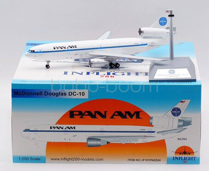 航空機・ヘリコプター Inflight 1:200 PAN AM DC-10 N62NA 1:200