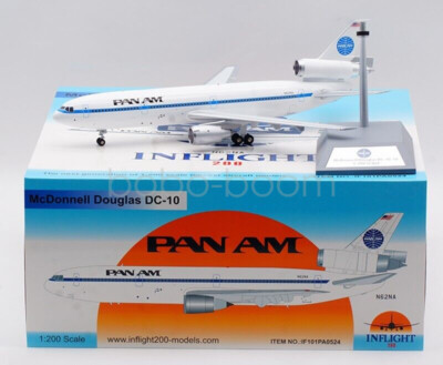 1:200 InFlight200 PAN AM McDonnell-Douglas DC-10-10 N62NA Diecast