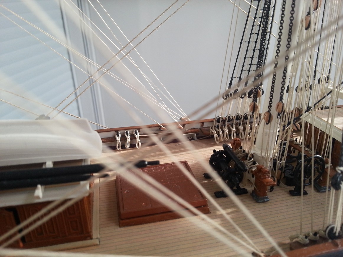 Revell Cutty Sark, Thermopylae 1:96 - 708 Pcs CNC Walnut Blocks For Model - Foto 2