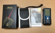 WELLRAY Laser Distance Meter Measurement Tool with Angle Finder, Pre-Owned