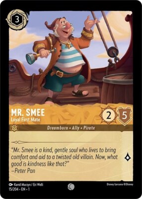 Lorcana Mr. Smee - Loyal First Mate (15/216) The First Chapter LP