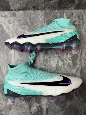 Nike Phantom GX Elite DF FG Soccer Cleats Hyper Turq DC9969-300