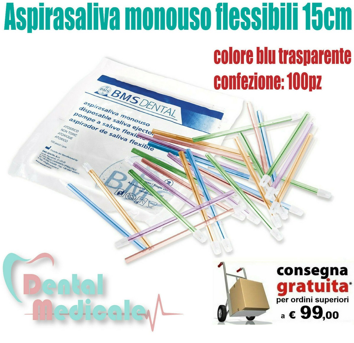Aspirasaliva Flessibili OMAGGIO ASA Dental - Ciesse Pavia - Foto 6