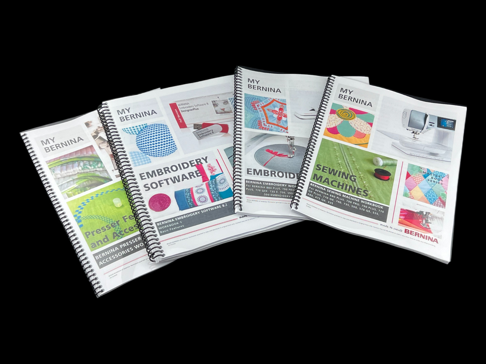 Bernina Mastery Work Book Bundle 2023 Presser Feet, Sewing, 