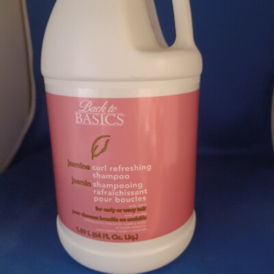 Back to Basics Jasmine - Curl Refreshing Shampoo 64 oz  (1/2 Gallon) - HTF