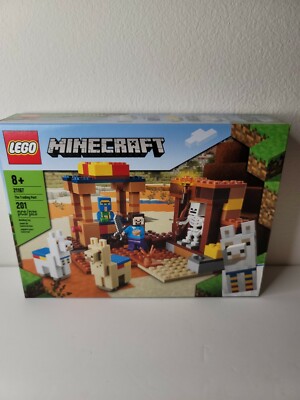 LEGO Minecraft The Trading Post 21167 Building Kit 201 Pieces
