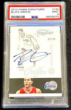2012 Panini PSA 9 MINT Signatures Blake Griffin #D SP #D  /49 AUTO G503&3082