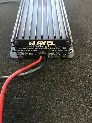 SET BESTEHEND AUS 1 Stck. AVEL LINDBERG PC120/24-12 13,5 V MAX 10 A AUSGANG DC/DC WANDLER