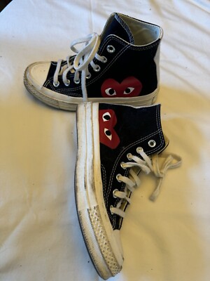 converse x comme des garcons play Black Size 5 Women s 