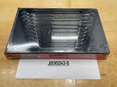 Snap-on Tools NEW 10pc Metric Long Length Flank Drive Plus Wrench Set SOEXLM710B