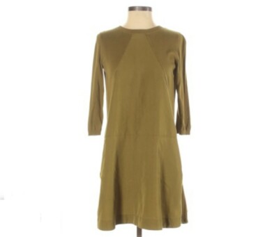 COS XS EUR Dress A-Line Olive Green Pockets Casual Exposed Zip READ | eBay COS XS EUR Dress A-Line Olive Green Pockets Casual Exposed Zip READ | eBay