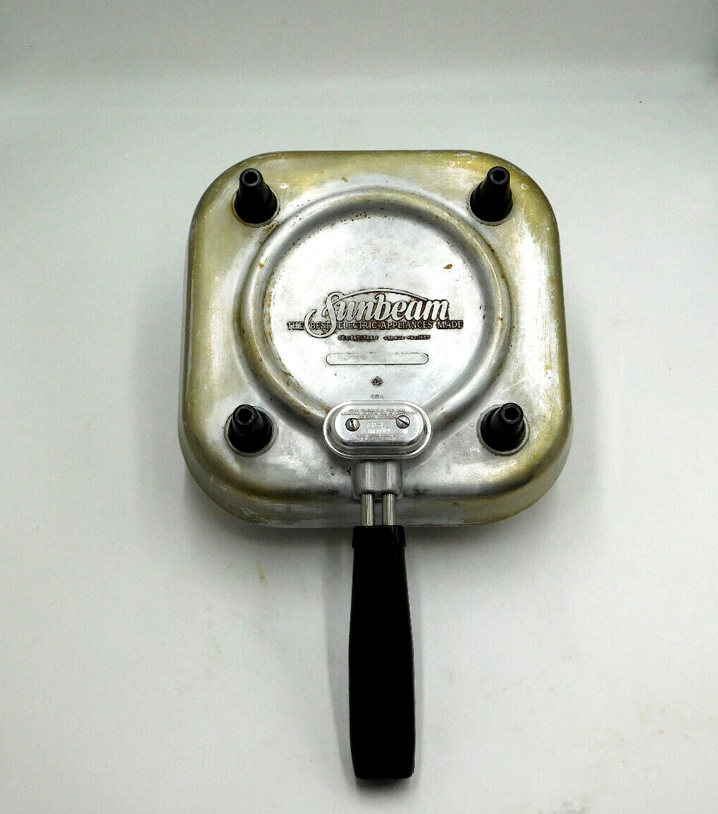 Vintage Sunbeam Model FPL Controlled Heat Fry Pan Electric Skillet eBay