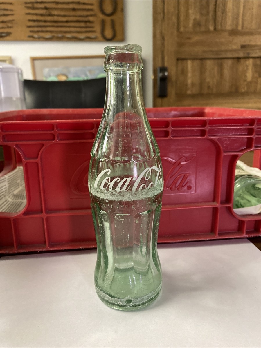 1957 Coca Cola Coke Soda Bottle 6 Oz Vintage Pine City