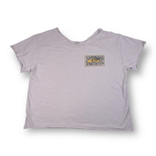 Quicksilver Cropped T Shirt Size Extra Large