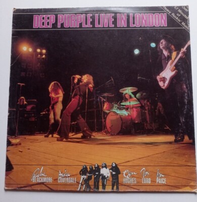 Deep Purple Live in London 33 Giri 1982