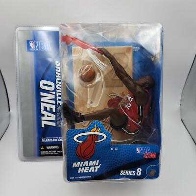 Shaquille O Neal 2nd Edition McFarlane Series 32 Miami Heat New