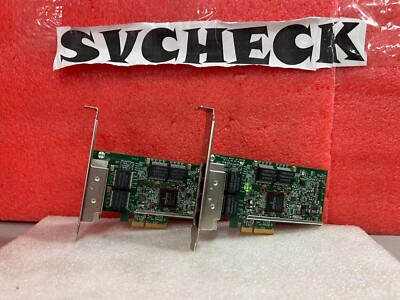 LOT OF 2 Dell 0KH08P Broadcom 5719 Quad Port 1Gbps Ethernet Card