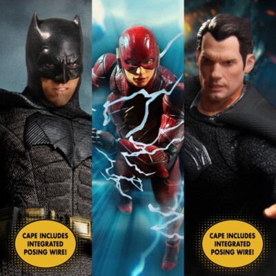 MEZCO ONE 12 COLLECTIVE ZACK SNYDER'S JUSTICE LEAGUE DELUXE ACTION FIGURE SET