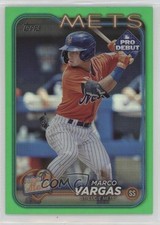 2024 Topps Pro Debut Green Foil /99 Marco Vargas #PD-158 1u6