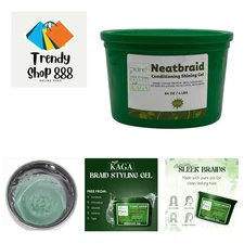 Pure O Natural Neatbraid Beauty Professional Conditioning Shining Gel 64oz / 4LB