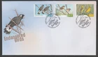 AUSTRALIA 2026 ENDANGERED BIRDS design set of 3 stamps V F Used on FDC  in Stock