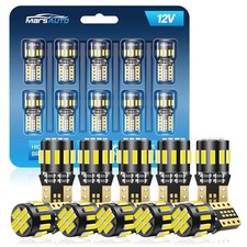 194 LED Bulb for License Plate Light, 6000K Super White 168 2825 W5W T10 Wedg...