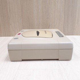 Sega Saturn console bundle with 2 controllers & 6 games tested Japan White