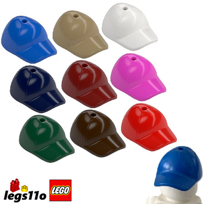 LEGO Curved Peak Baseball Cap Mütze NEU Minifigur Zubehör 11303