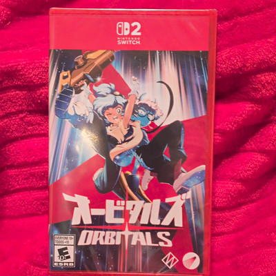 Super Rare Games Orbitals Nintendo Switch Multiplayer Co-op E10+ NTSC 2026
