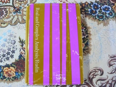 Real and Complex Analysis by Walter Rudin (1966, Hardcover/DJ) 1st Edition