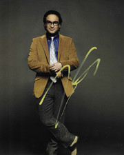 * JOHNNY GALECKI * signed 8x10 photo * THE BIG BANG THEORY * COA *