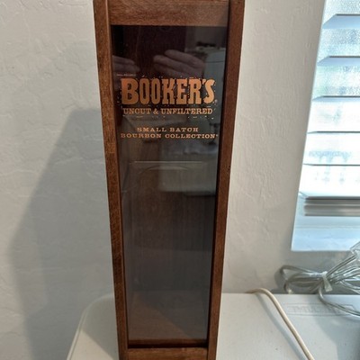 Booker's Uncut & Unfiltered Small Batch Bourbon Whiskey Collection Wood Box