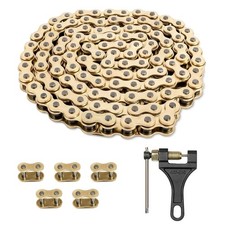 Belleone 520 Gold Motorcycle Chain 112 Links ...