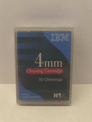 IBM 4mm Cleaning Cartridge 50 Cleanings new sealed.