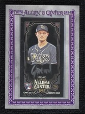 2024 Topps Allen & Ginter X Framed Mini 13/25 Curtis Mead #MA-CM Rookie Auto RC
