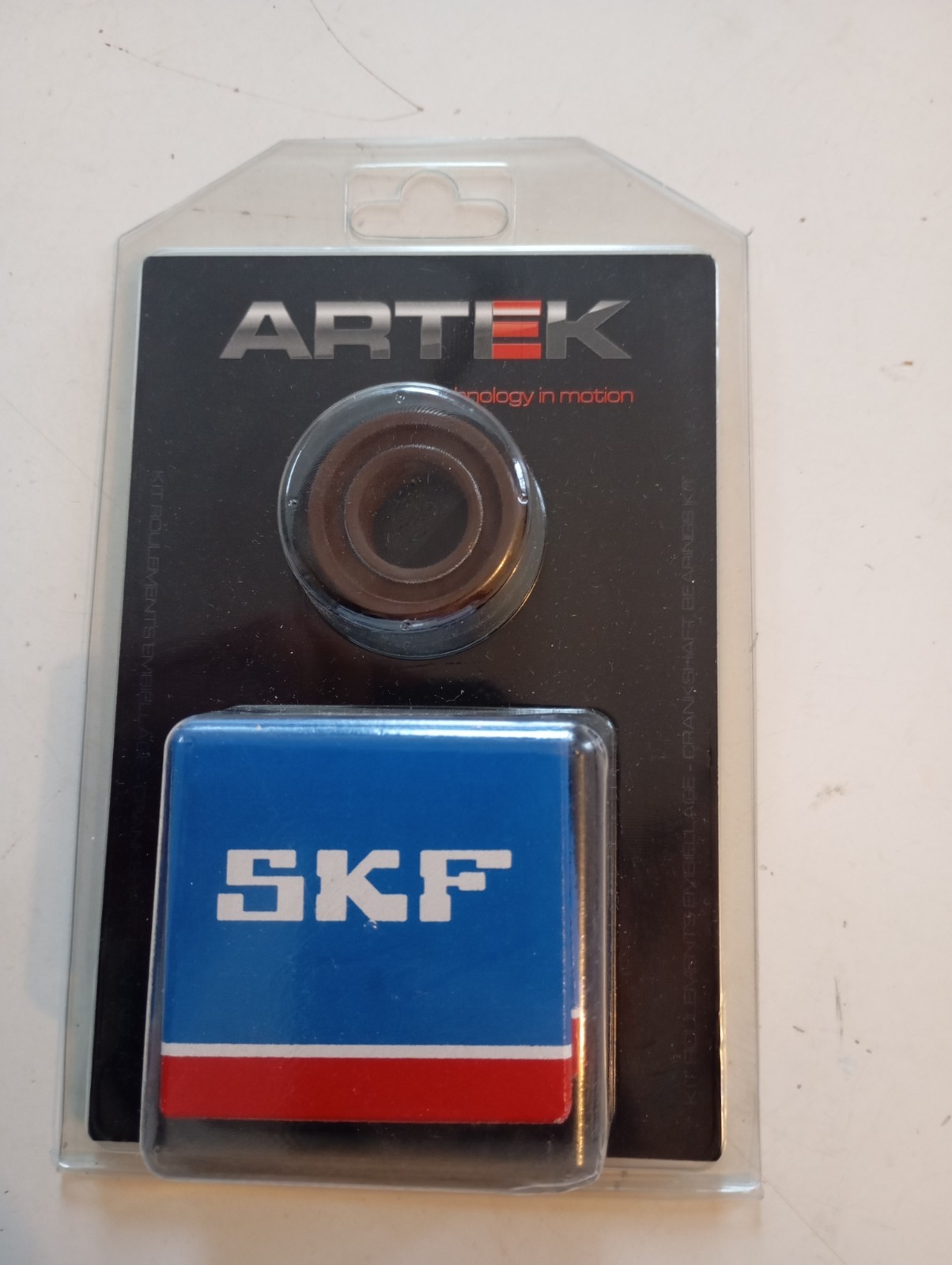 Kit roulements joints spy Artek pour réparation vilebrequin moteur Derbi Senda Euro 2