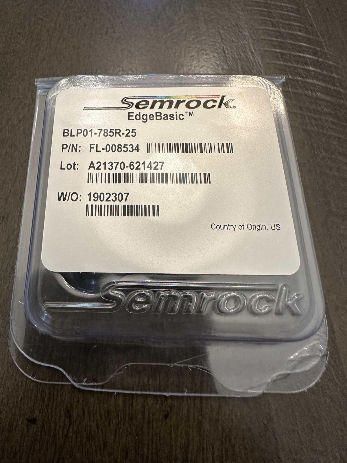 Semrock BLP01-785R-25 Long Wave Pass Microscope Filter