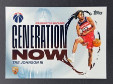 Topps 2025-26 Generation Now Tre Johnson III Washington Wizards #GN-6 RC