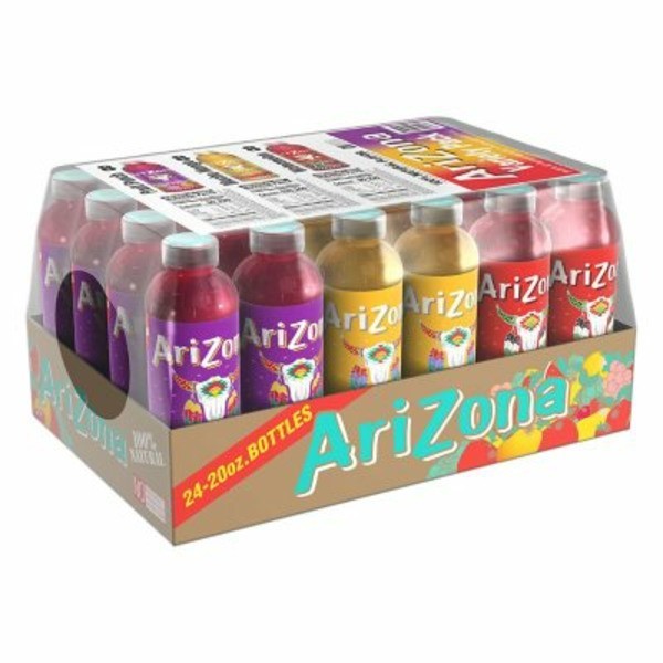 Arizona Juice Variety Pack 20 oz , 24 Count, Mucho Mango Watermelon Fruit Punch