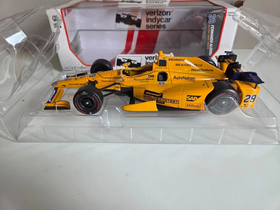 Greenlight 1/18 Andretti McLaren Honda F. Alonso - Indy 500 2017 - 11019 - Immagine 2 di 4